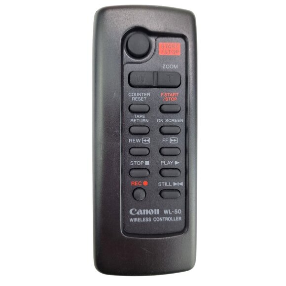 Canon WL-50 Remote Control Wireless For Camcorders Tested Works OEM Genuine - Picture 1 of 3